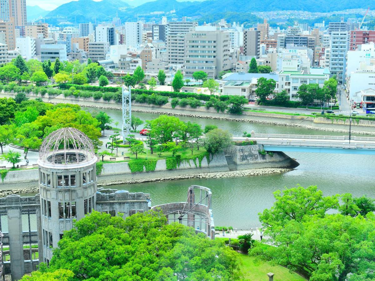 Business Ryokan Harada Hotel Hiroshima Exterior foto